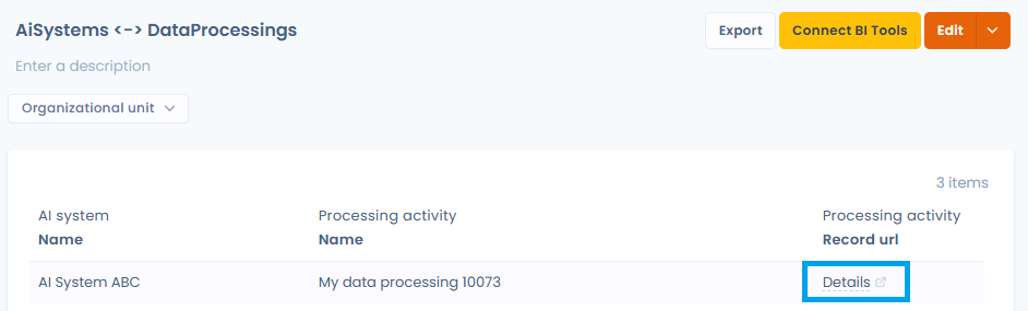Clickable Details link in a custom report